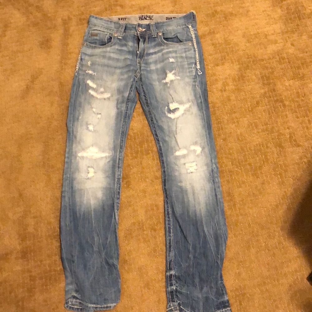 Buckle Black 3 Fit Jeans